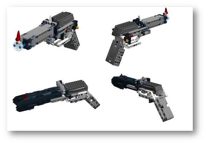 Laser Guns Prototypes from Education set